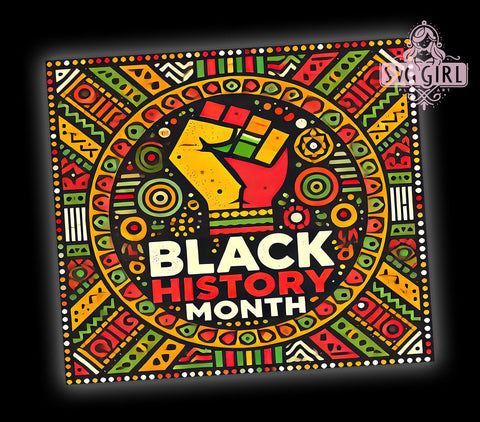 Juneteenth Freedom Pride 20oz Tumbler, Black History Month Tumbler, 20oz Tumbler Wrap, African American Pride, Celebrating Freedom, Sublimation Wrap, Historical Awareness Gift Sublimation SvggirlplusArt 