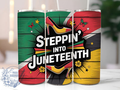 Juneteenth Freedom Pride Tumbler, Freedom Tumbler, Stylish 20oz Wrap, Sublimation Design, Trendy Gift Idea, Black Pride Wrap, Juneteenth Celebration Tumbler Sublimation ToriDesigns 
