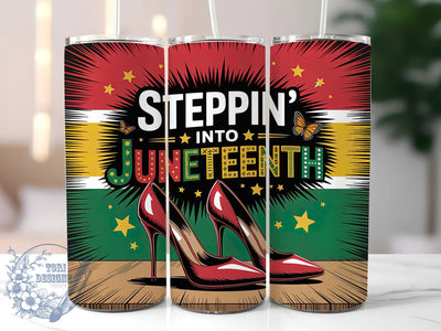 Juneteenth Freedom Pride Tumbler, Freedom Tumbler, Stylish 20oz Wrap, Sublimation Design, Trendy Gift Idea, Black Pride Wrap, Juneteenth Celebration Tumbler Sublimation ToriDesigns 