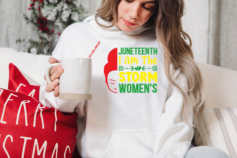 Juneteenth I Am The Storm Womens SVG Angelina750 