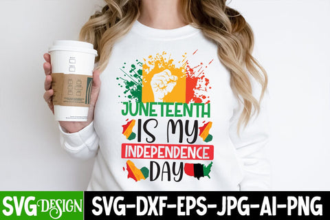 Juneteenth is my Independence Day SVG Cut File, Juneteenth is my Independence Day SVG Design, Juneteenth Celebrating Black Freedom SVG Cut File, Juneteenth Celebrating Black Freedom SVG Design, Black History SVG Cut File SVG BlackCatsMedia 