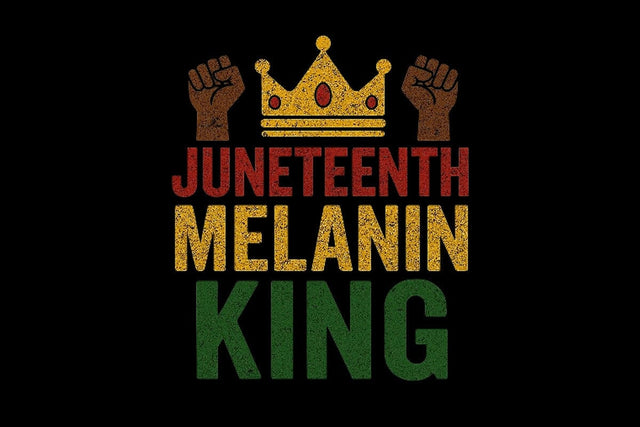Juneteenth Melanin King PNG Printable File Sublimation Creativedesigntee 