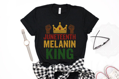 Juneteenth Melanin King PNG Printable File Sublimation Creativedesigntee 