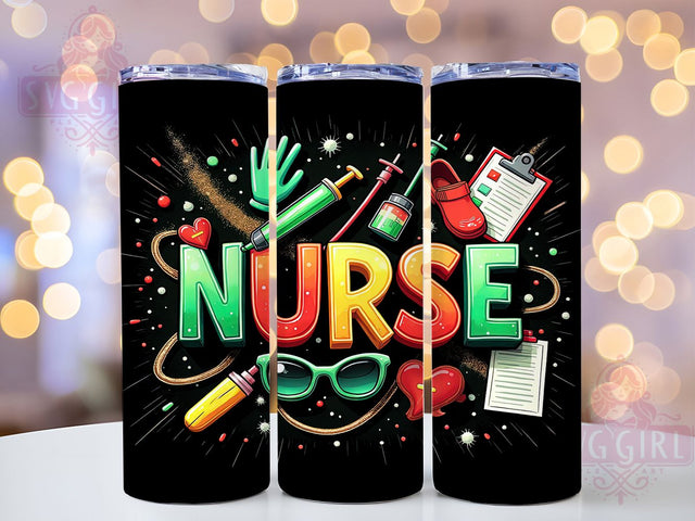 Juneteenth Nurse Black History Tumbler, Black History Tumbler, 20oz Tumbler Sublimation, Freedom Day Wrap, African American Pride Tumbler, Nurse Appreciation Gift, Melanin Nurse Design Sublimation SvggirlplusArt 