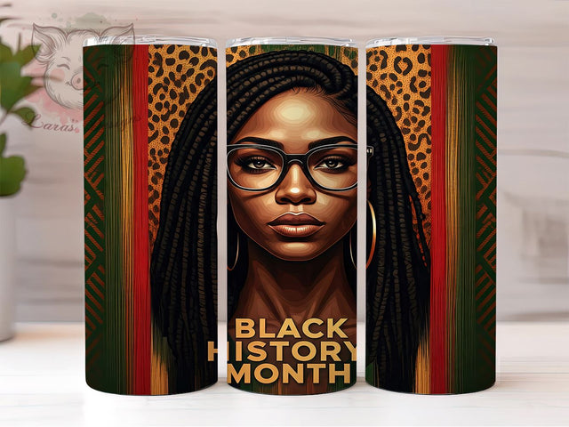 Juneteenth Pride 20oz Tumbler, Black History Month, Sublimation, African American Pride, Cultural Awareness Drinkware, Historical Celebration Tumbler, Unique Black History Gift Sublimation Lara' s Designs 