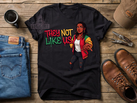 Juneteenth Pride Woman T-Shirt PNG, Juneteenth Pride, Black Woman, Dreadlocks Style, Empowerment Shirt, Sublimation PNG, Cultural Strength, Bold Statement Sublimation SvggirlplusArt 