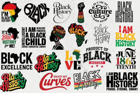 Juneteenth Svg Bundle, Black History Month Svg, Celebrate 1865, African American Woman Svg SVG DesignDestine 