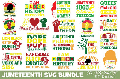 Juneteenth SVG Bundle SVG Angelina750 