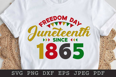 Juneteenth SVG - Freedom Day Since 1865 SVG Shine Green Art 