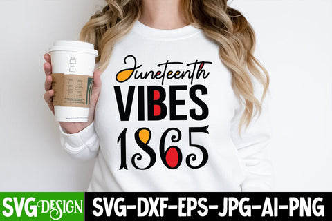 Juneteenth Vibes 1865 SVG Cut File, Juneteenth Vibes 1865 SVG Design, Juneteenth Celebrating Black Freedom SVG Cut File, Juneteenth Celebrating Black Freedom SVG Design, Black History SVG Cut File SVG BlackCatsMedia 