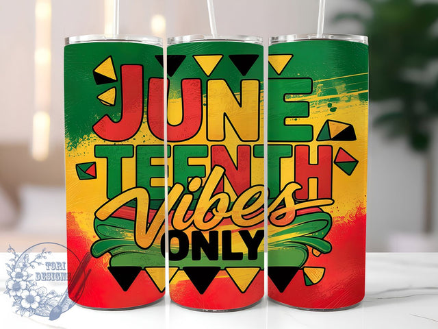 Juneteenth Vibes Black Culture Melanin Magic Tumbler Wrap, Black Culture Tumbler, Melanin Magic PNG, 20oz Freedom Design, Positive Vibes Wrap, Juneteenth Celebration, Empowerment Tumbler Sublimation ToriDesigns 