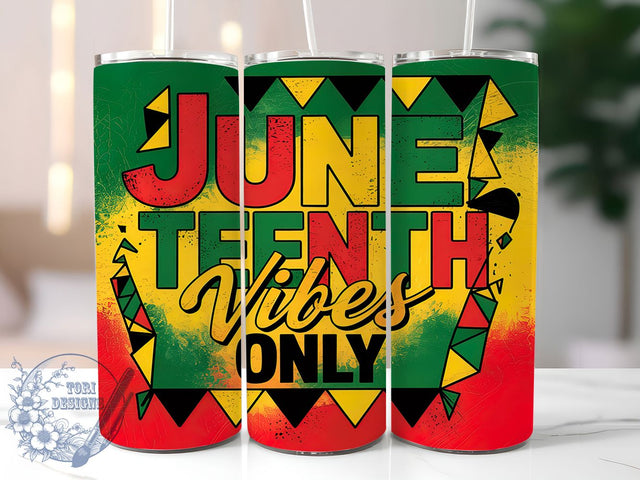 Juneteenth Vibes Black Culture Melanin Magic Tumbler Wrap, Black Culture Tumbler, Melanin Magic PNG, 20oz Freedom Design, Positive Vibes Wrap, Juneteenth Celebration, Empowerment Tumbler Sublimation ToriDesigns 