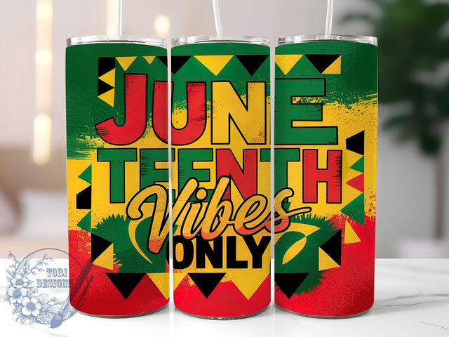 Juneteenth Vibes Black Culture Melanin Magic Tumbler Wrap, Black Culture Tumbler, Melanin Magic PNG, 20oz Freedom Design, Positive Vibes Wrap, Juneteenth Celebration, Empowerment Tumbler Sublimation ToriDesigns 