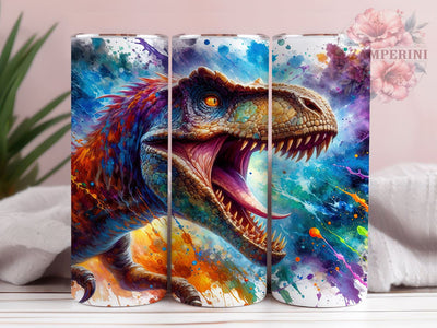 Jurassic Dino Raptor Tumbler Wrap, Raptor, Dinosaur, Jurassic, Tumbler Wrap, Sublimation Design, Dino Decor, Kids Gift Sublimation Li Zamperini 