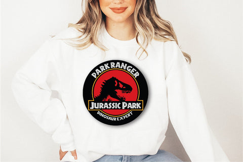 Jurassic Park~Jurassic World Blank Logo SVG PNG Cut File~Instant Download!  - So Fontsy