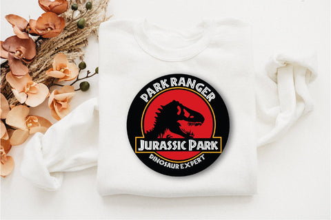 Jurassic Park~Jurassic World Blank Logo SVG PNG Cut File~Instant Download! SVG Creativeart88 