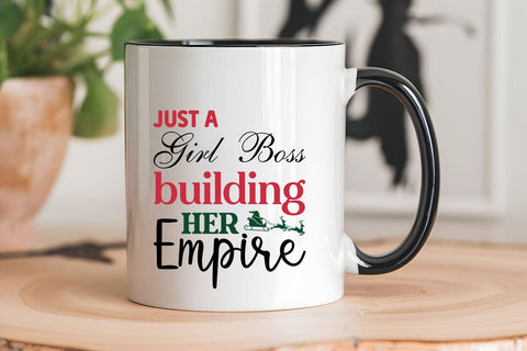 Just a girl boss building her empire SVG Angelina750 