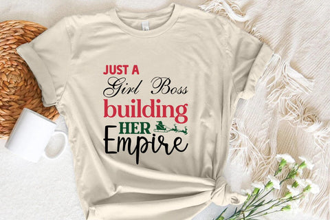 Just a girl boss building her empire SVG Angelina750 