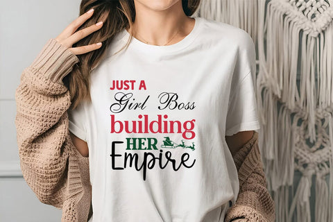 Just a girl boss building her empire SVG Angelina750 