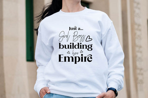 Just a girl boss building her empire SVG Angelina750 