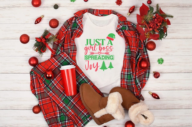 Just a girl boss spreading joy SVG Design SVG Designangry 