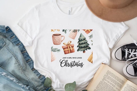 Just A Girl Who Loves Christmas SVG Angelina750 