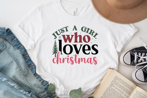 just a girl who loves christmas SVG Angelina750 