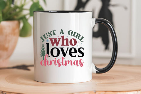 just a girl who loves christmas SVG Angelina750 