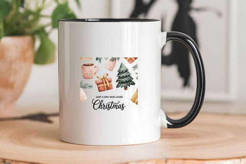 Just A Girl Who Loves Christmas SVG Angelina750 