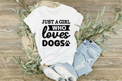 Just a girl who loves dogs-01 SVG Angelina750 