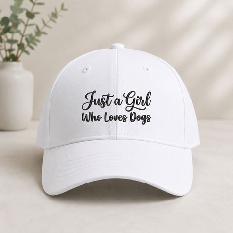 Just a Girl Who Loves Dogs Machine Embroidery Design – Dog Mom Quote Embroidery File Embroidery/Applique DESIGNS PatternFeed8 