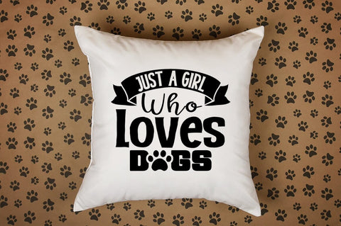 Just a girl who loves dogs SVG Design SVG Designangry 
