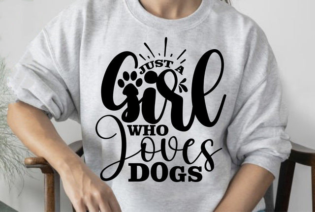 Just a Girl Who Loves Dogs SVG orpitasn 
