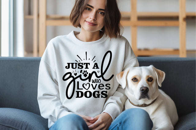 Just a Girl Who Loves Dogs SVG orpitasn 