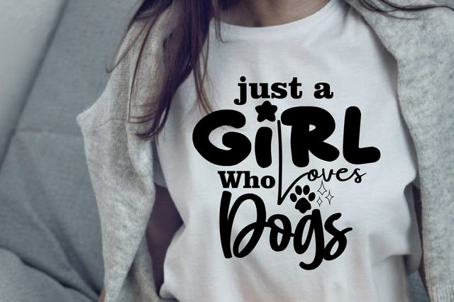 Just a Girl Who Loves Dogs svg SVG orpitasn 