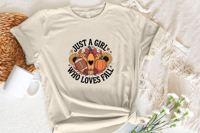 Just A Girl Who Loves Fall SVG Angelina750 