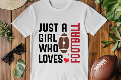 just a girl who loves football , Football SVG Bundle, Football Mom SVG, Sports Mom SVG, Football Saying svg, Football Family svg, Football quotes design, Football Mom, Football Papa, Football funny design, Love Football, Football Heart, Game day svg, SVG farhad farhad 