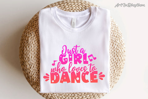 Just a girl who loves to dance svg, I love dancing SVG Artinrhythm shop 