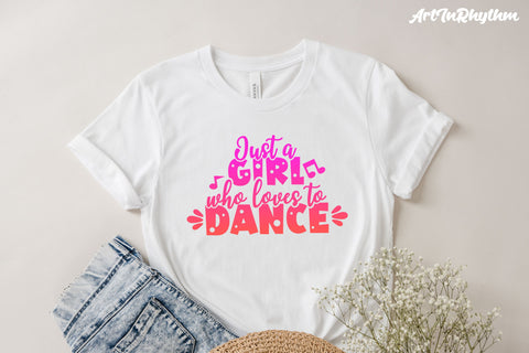 Just a girl who loves to dance svg, I love dancing SVG Artinrhythm shop 