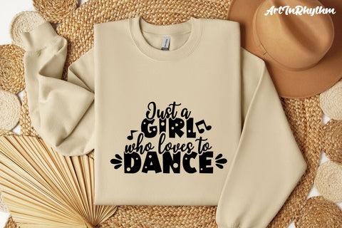 Just a girl who loves to dance svg, I love dancing SVG Artinrhythm shop 