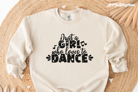 Just a girl who loves to dance svg, I love dancing SVG Artinrhythm shop 
