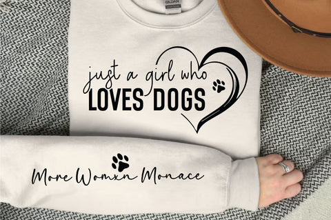 Just a girl who,Christian Sleeve Svg Design SVG Regulrcrative 