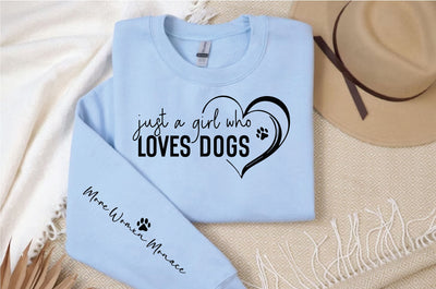 Just a girl who,Christian Sleeve Svg Design SVG Regulrcrative 