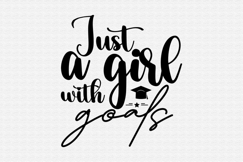 Just a Girl with Goals svg SVG orpitasn 