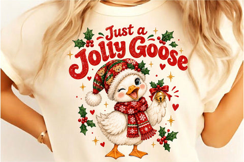 Just a Jolly Goose Sunglasses PNG Sublimation SVGista 