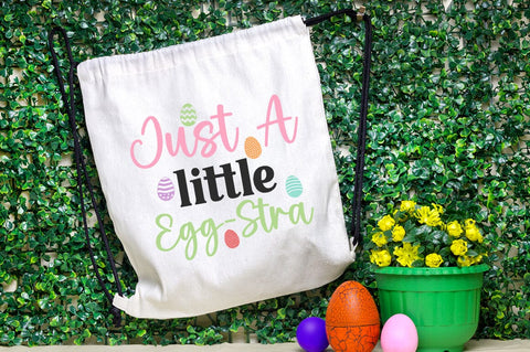 Just A Little Egg-Stra SVG Design SVG Designangry 