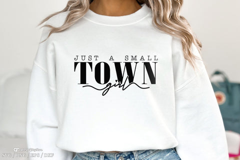 Just a small town girl Svg, Small Town Girl Svg, Quote Svg, Country Girl Svg SVG Artinrhythm shop 