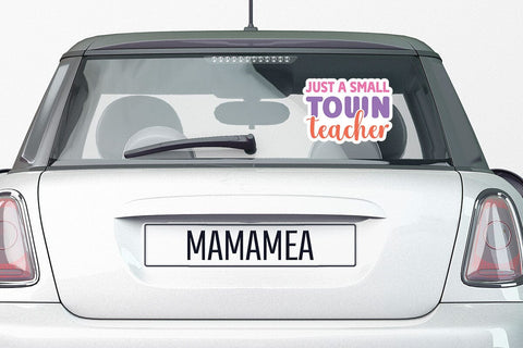 Just A Small Town Teacher SVG Angelina750 