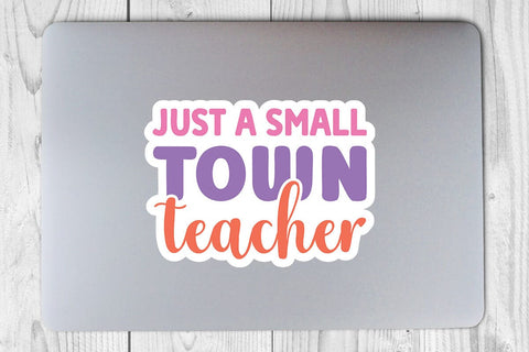 Just A Small Town Teacher SVG Angelina750 