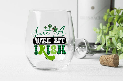 Just A Wee Bit Irish SVG Design SVG Designangry 